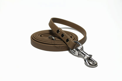 Coyote Tan Biothane Dog Leash - Regular 16mm (5/8") width