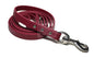 Wine Merlot Biothane Dog Leash - Regular 16mm (5/8") width