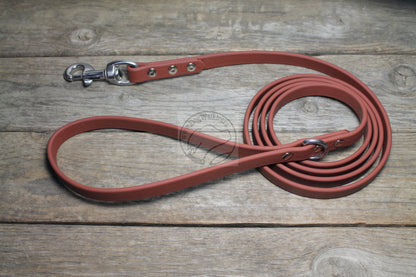 Regular Biothane Leash 5/8" (16mm) wide - waterproof leash - all colours