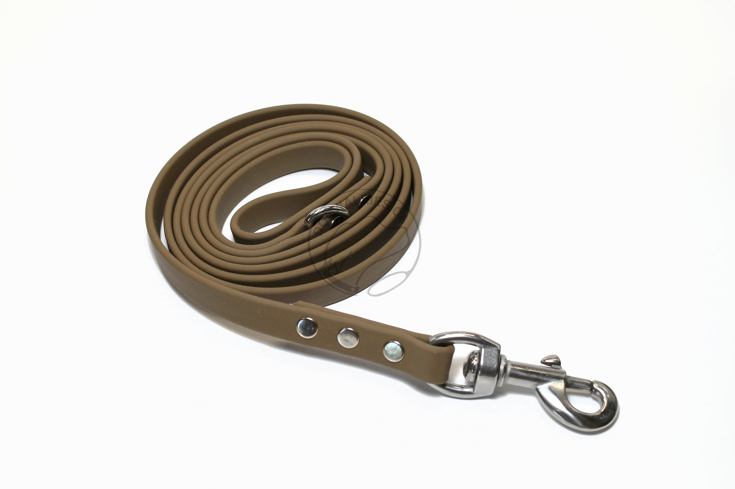 Coyote Tan Biothane Dog Leash - Regular 16mm (5/8") width