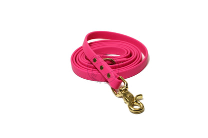 Fuchsia Pink Biothane Dog Leash - Regular 16mm (5/8") width