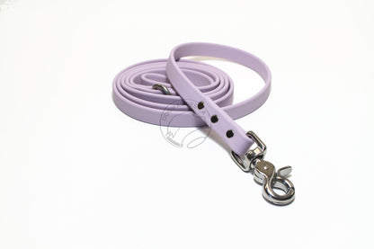Lavender Purple Pastel Biothane Dog Leash - Regular 16mm (5/8") width