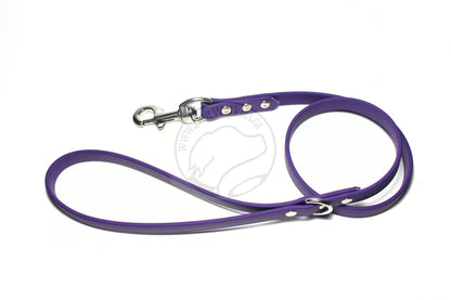 Royal Purple Biothane Dog Leash - Regular 16mm (5/8") width