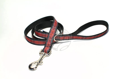 Tartan Dog Leash - Pride of Wales Tartan