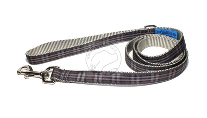 Tartan Dog Leash - Pride of Scotland Silver Tartan