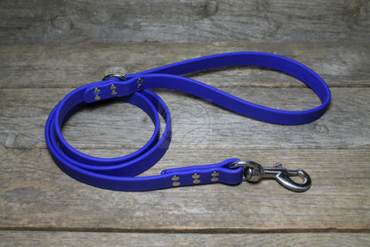 Heavy Biothane Leash 3/4" (20mm) wide - waterproof leash - all colours
