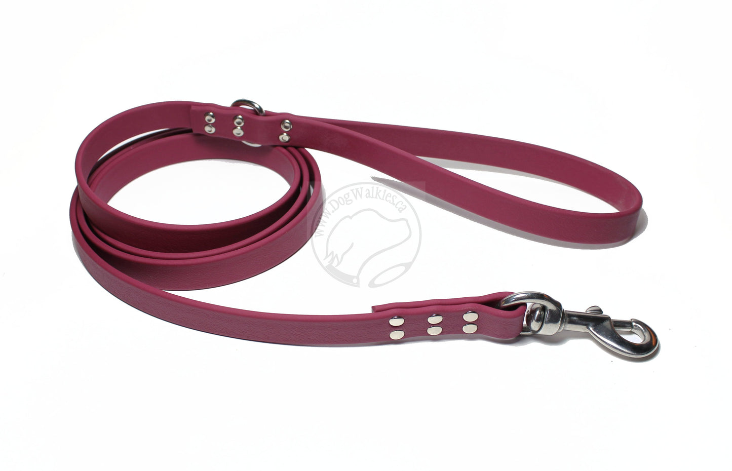 Wine Merlot Biothane Large Dog Leash