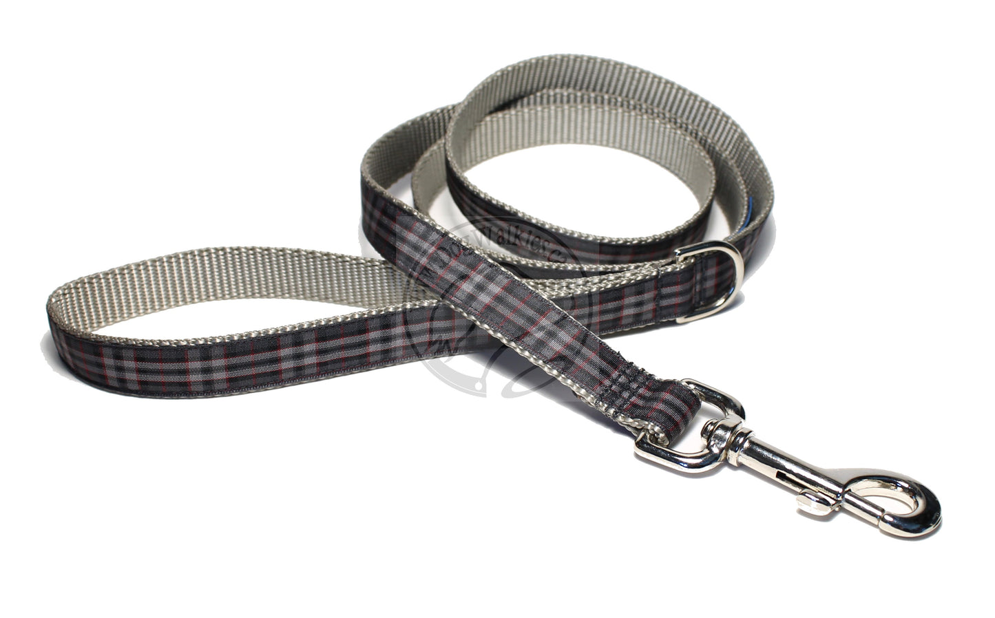 Tartan Dog Leash - Pride of Scotland Silver Tartan