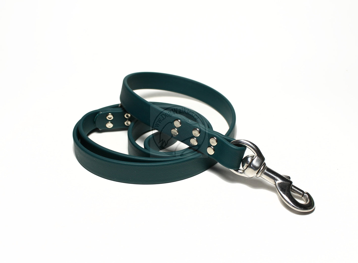 Pine Green Biothane Large Dog Leash