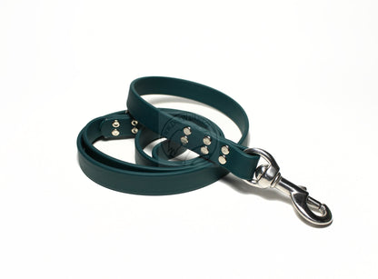 Pine Green Biothane Large Dog Leash