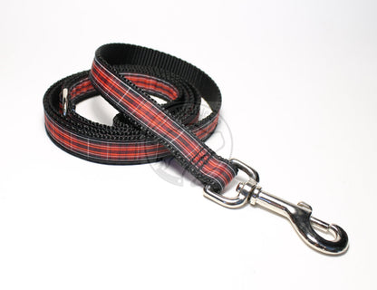 Tartan Dog Leash - Pride of Wales Tartan
