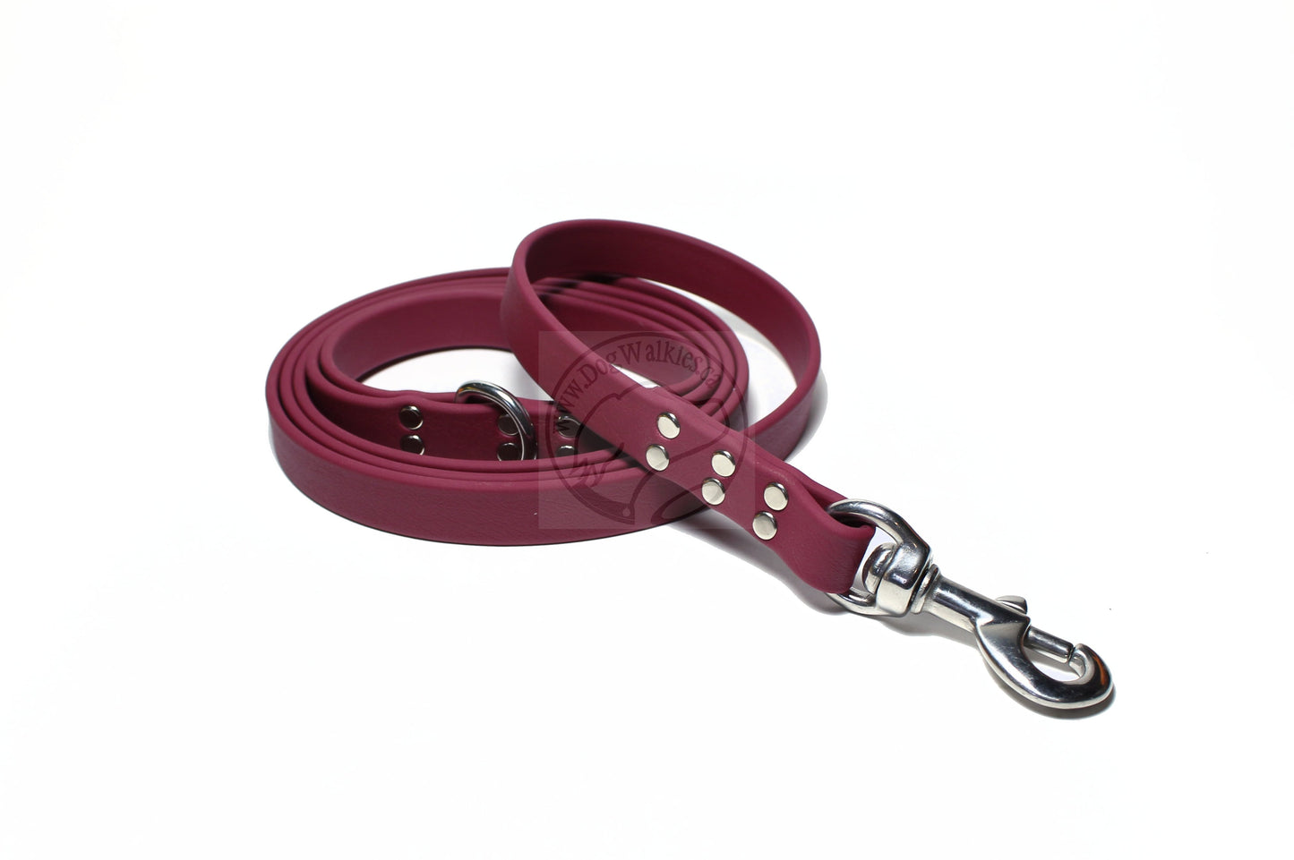 Wine Merlot Biothane Large Dog Leash