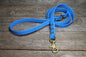 Caribbean Blue Biothane Large Dog Leash