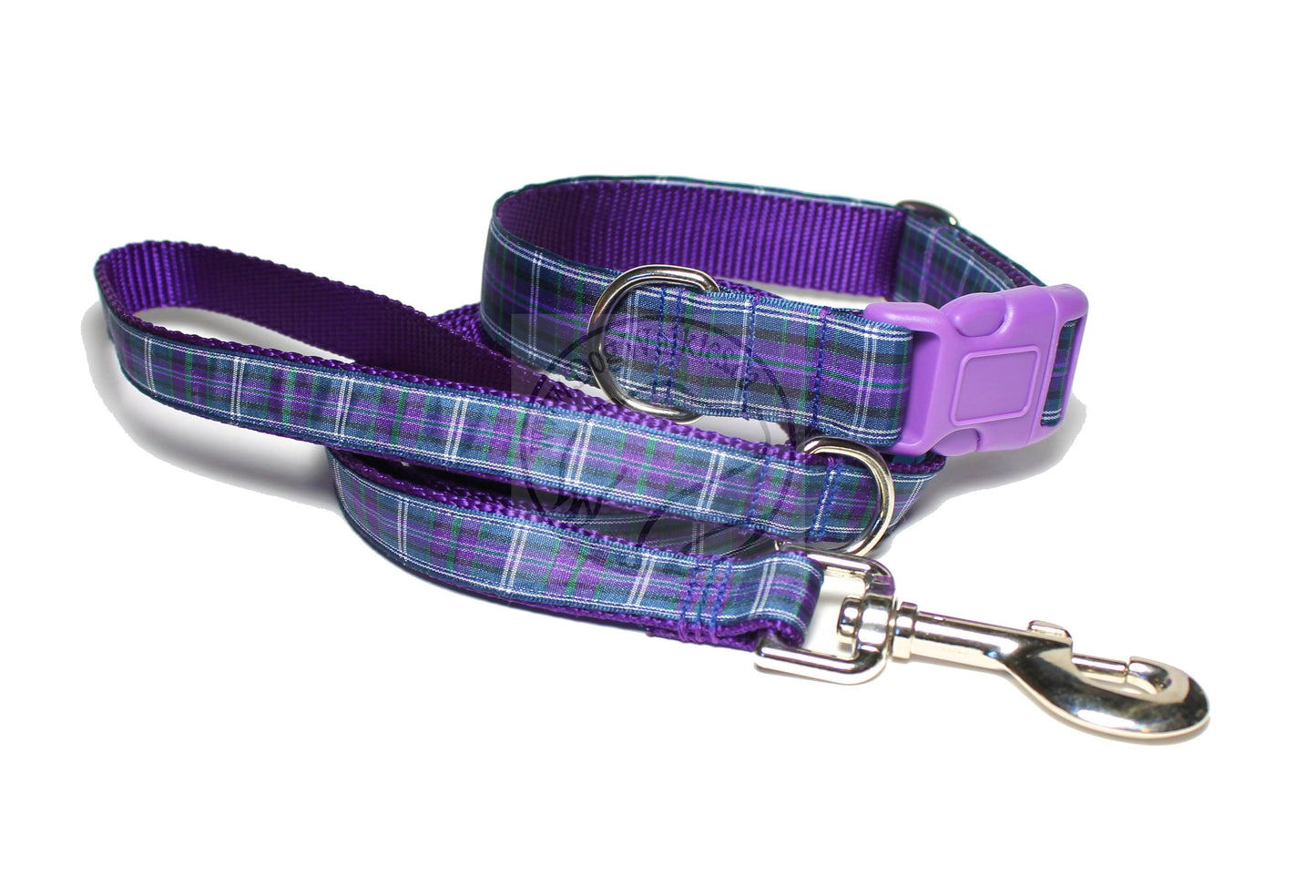 Pride of Bannockburn tartan - dog collar