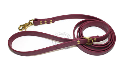 Wine Merlot Biothane Large Dog Leash