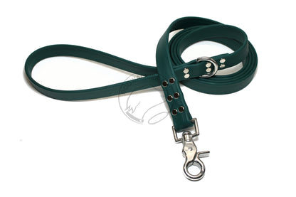 Heavy Biothane Leash 3/4" (20mm) wide - waterproof leash - all colours