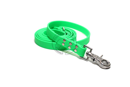 Neon Apple Green Biothane Large Dog Leash