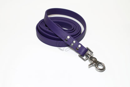 Royal Purple Biothane Large Dog Leash