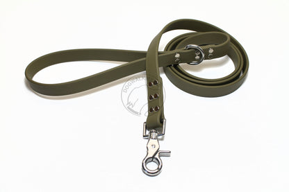 Heavy Biothane Leash 3/4" (20mm) wide - waterproof leash - all colours