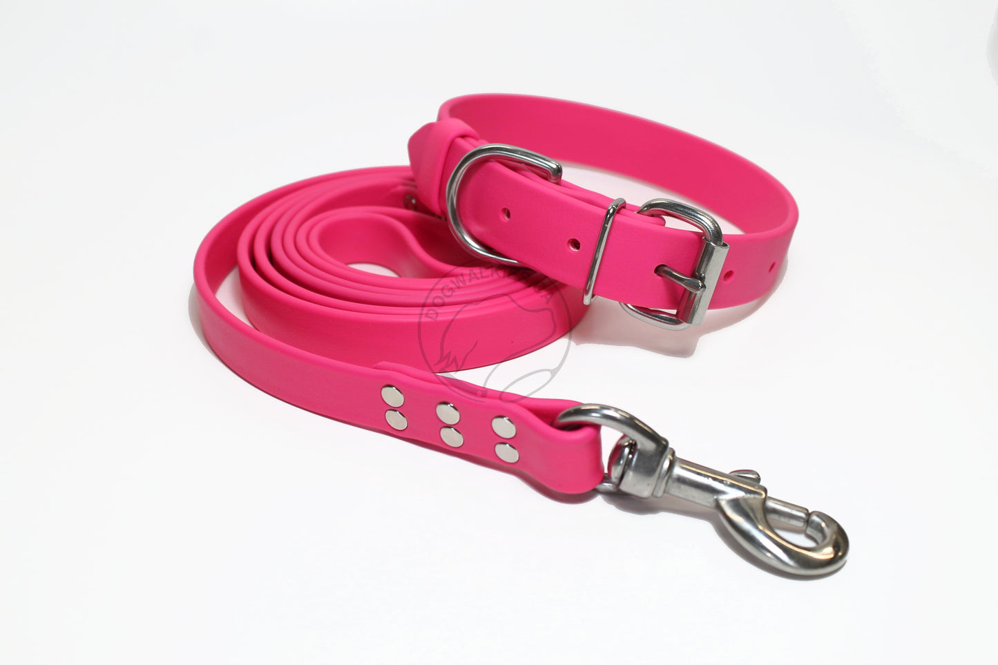 Fuchsia Pink Biothane Large Dog Leash