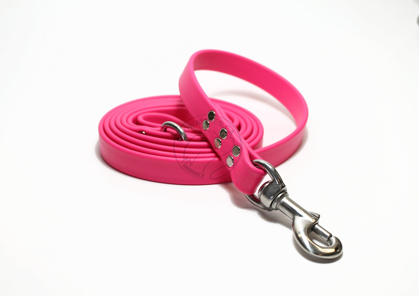 Fuchsia Pink Biothane Large Dog Leash