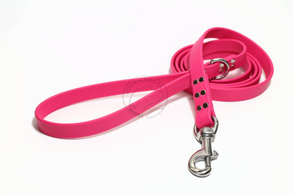 Heavy Biothane Leash 3/4" (20mm) wide - waterproof leash - all colours