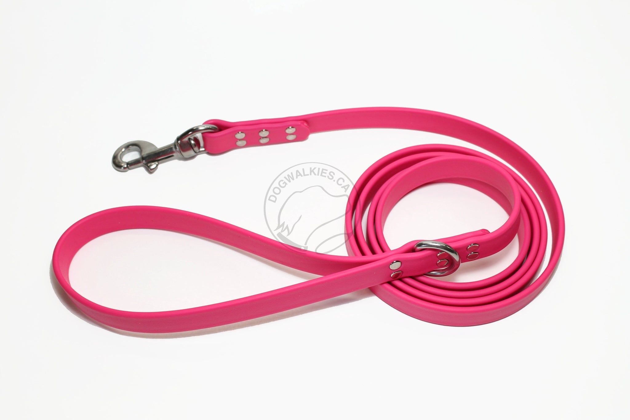 Fuchsia Pink Biothane Large Dog Leash
