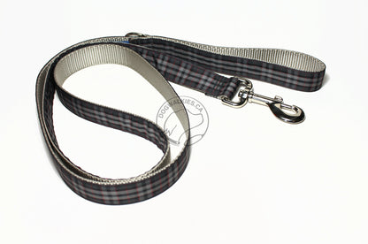 Tartan Dog Leash - Pride of Scotland Silver Tartan