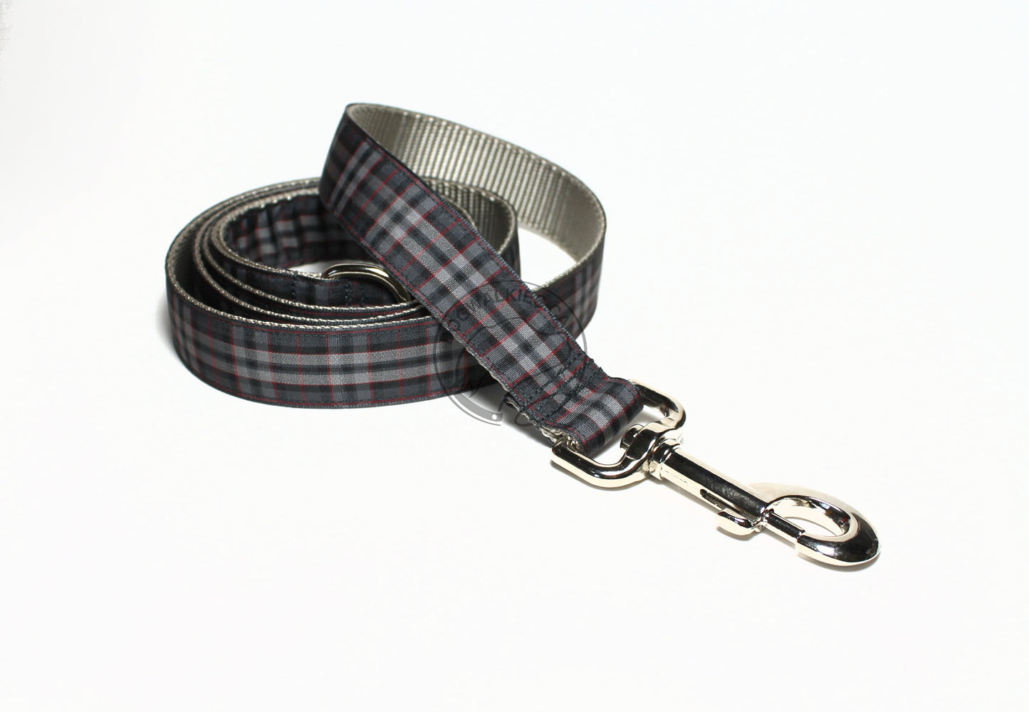 Tartan Dog Leash - Pride of Scotland Silver Tartan