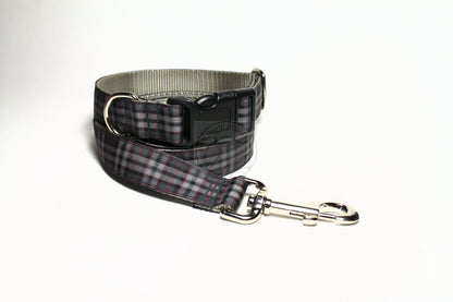 Tartan Dog Leash - Pride of Scotland Silver Tartan