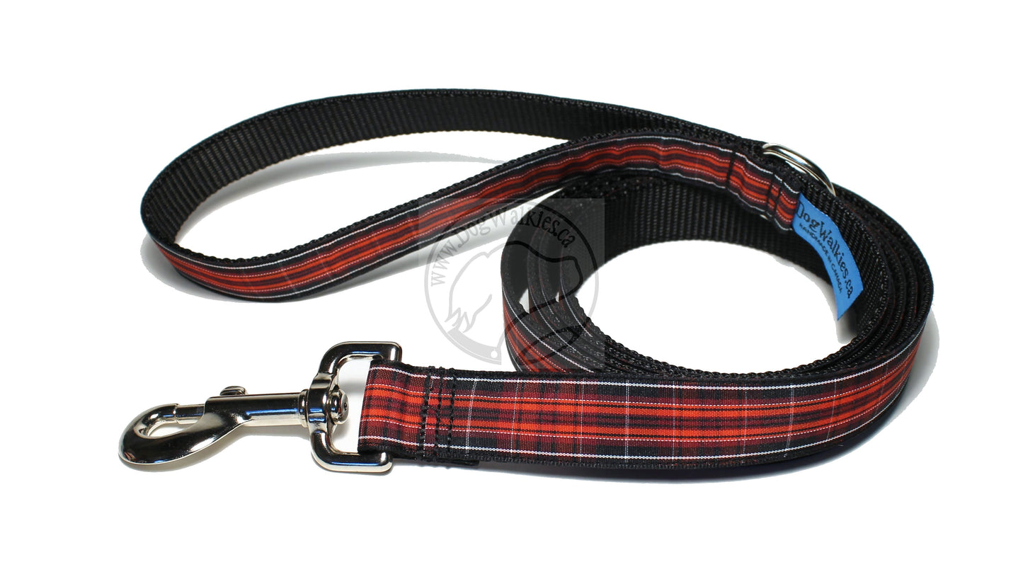 Tartan Dog Leash - Pride of Wales Tartan