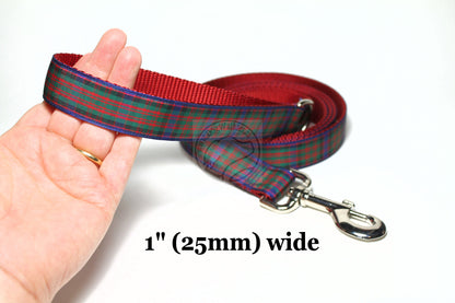Tartan Dog Leash - MacDonald Clan Tartan