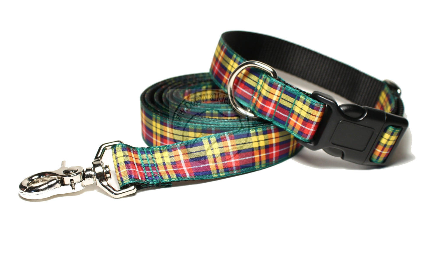 Tartan Dog Leash - Buchanan Clan Tartan