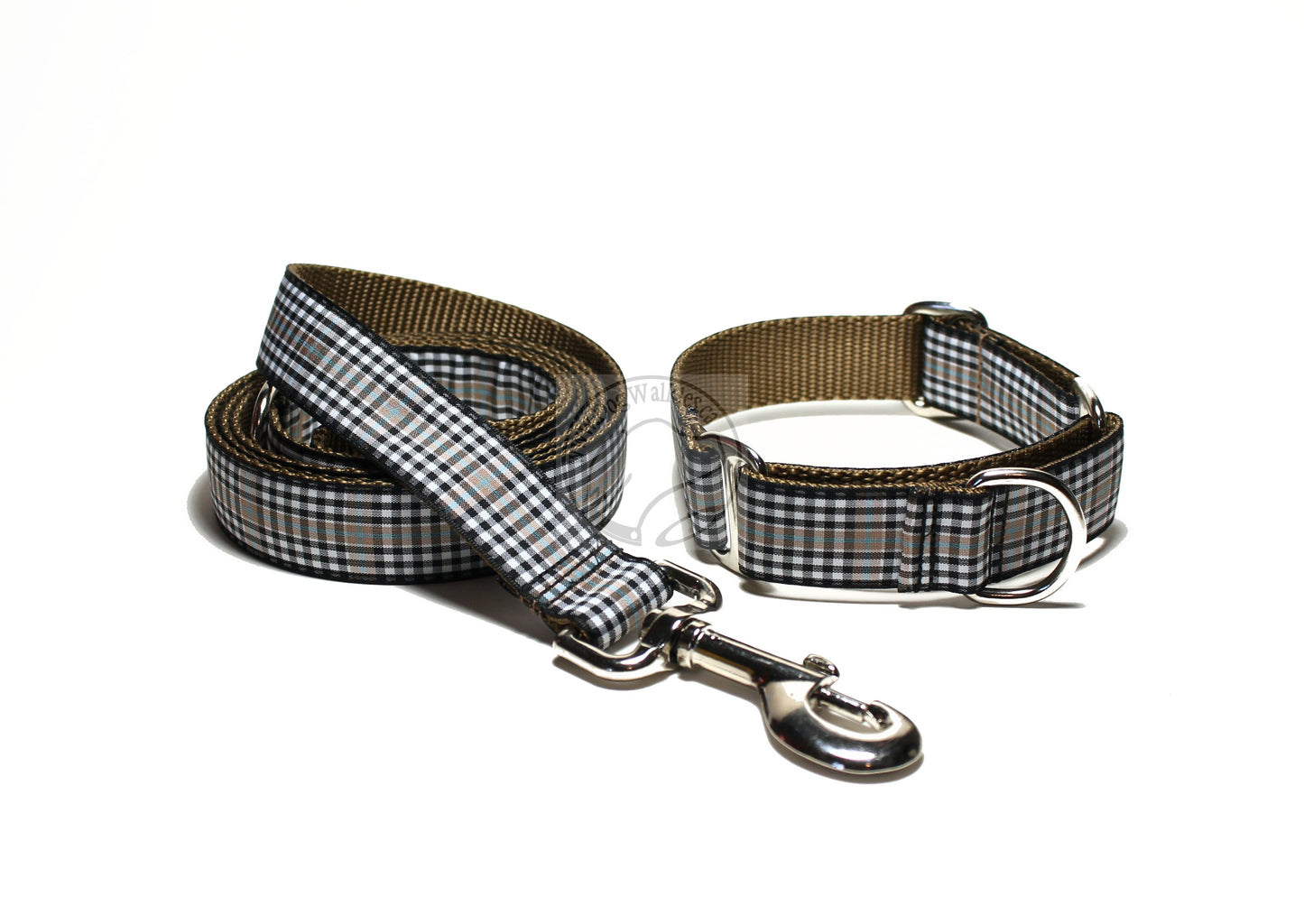 Burns Clan tartan - dog collar