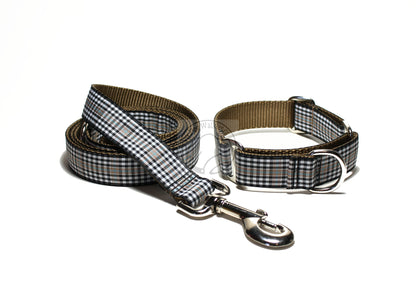 Burns Clan tartan - dog collar