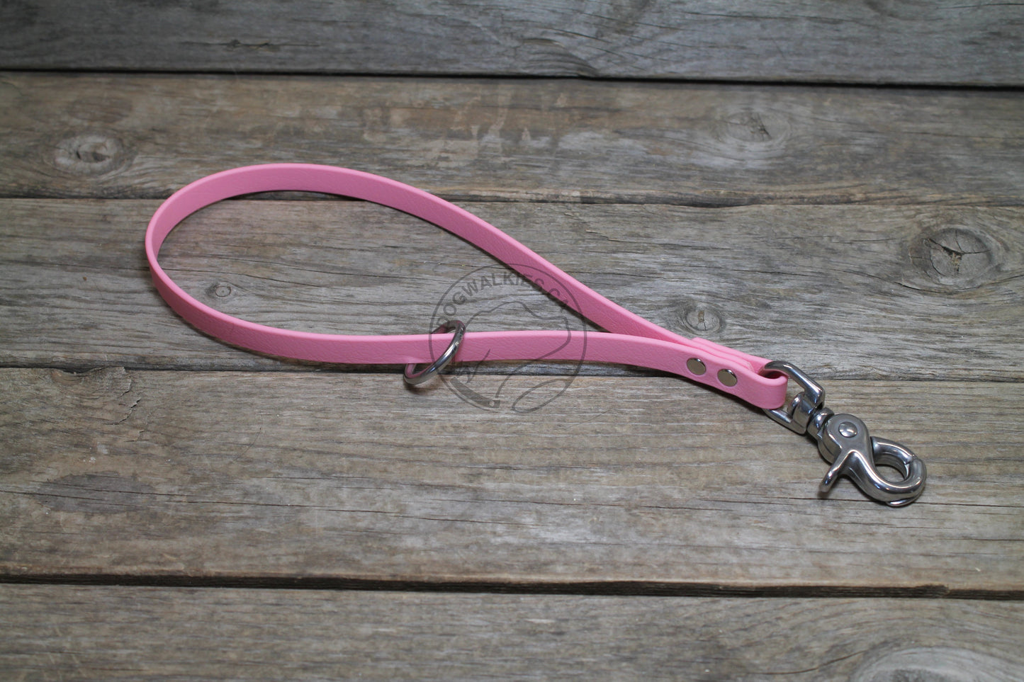 Two Section Leash, Handle with Drag Line - Biothane Dog Leash 12mm (1/2") wide
