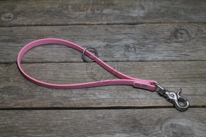 Two Section Leash, Handle with Drag Line - Biothane Dog Leash 12mm (1/2") wide