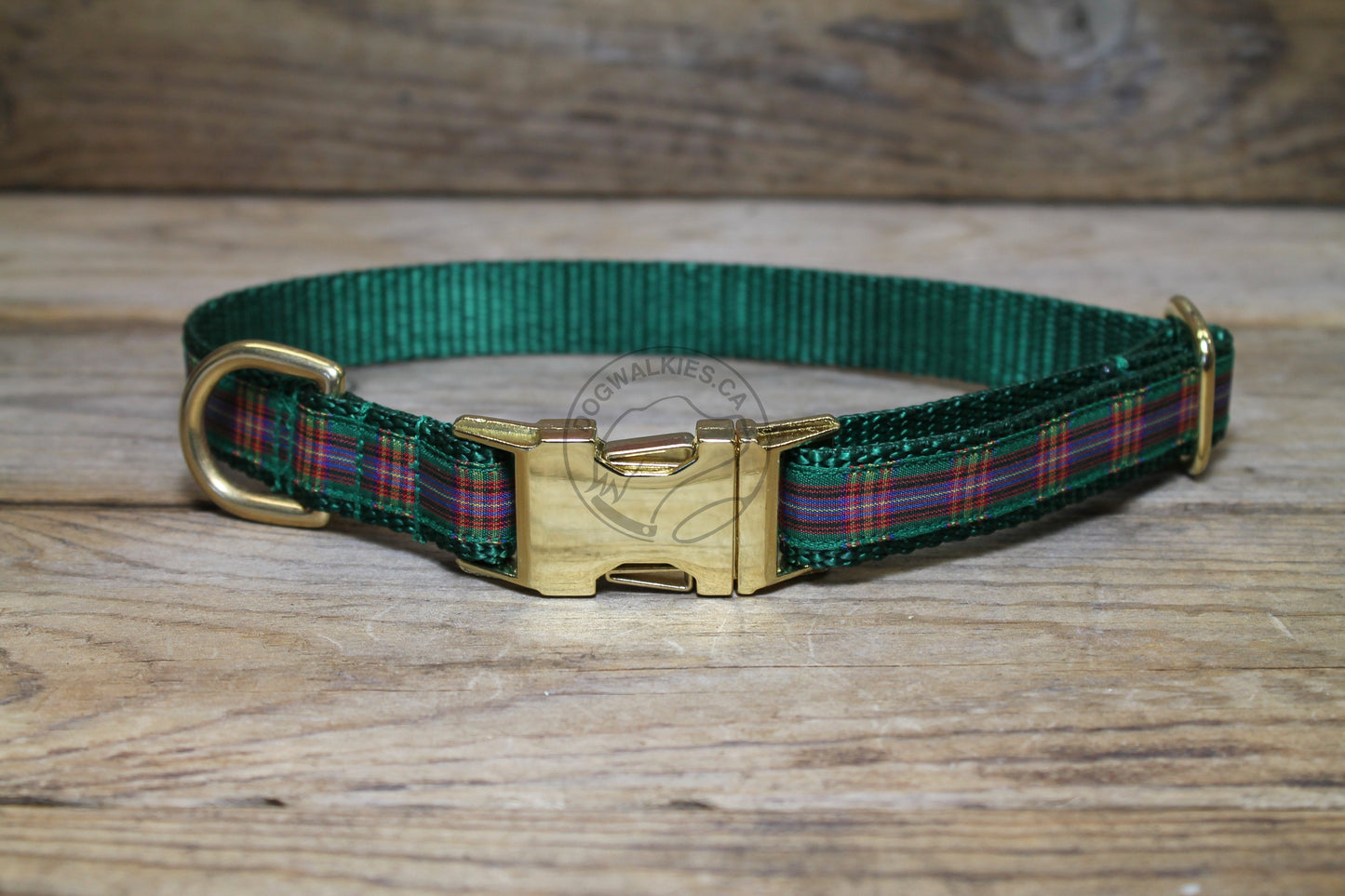 Cameron of Lochiel clan tartan - dog collar