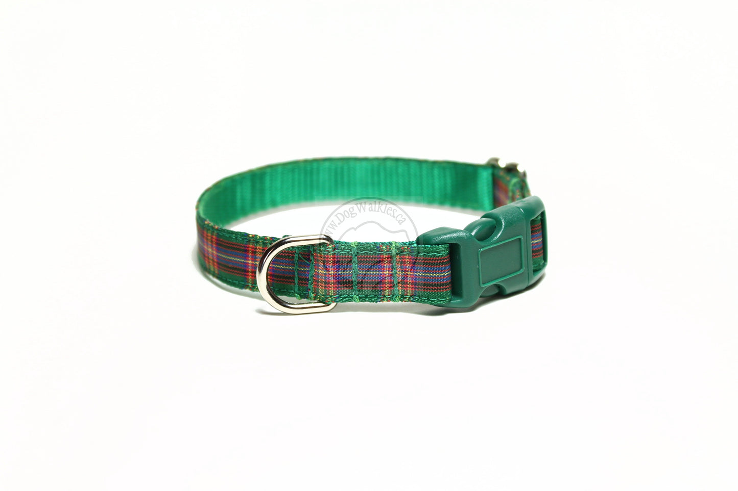 Cameron of Lochiel clan tartan - dog collar