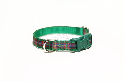 Cameron of Lochiel clan tartan - dog collar