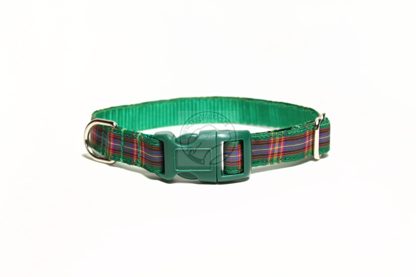 Cameron of Lochiel clan tartan - dog collar