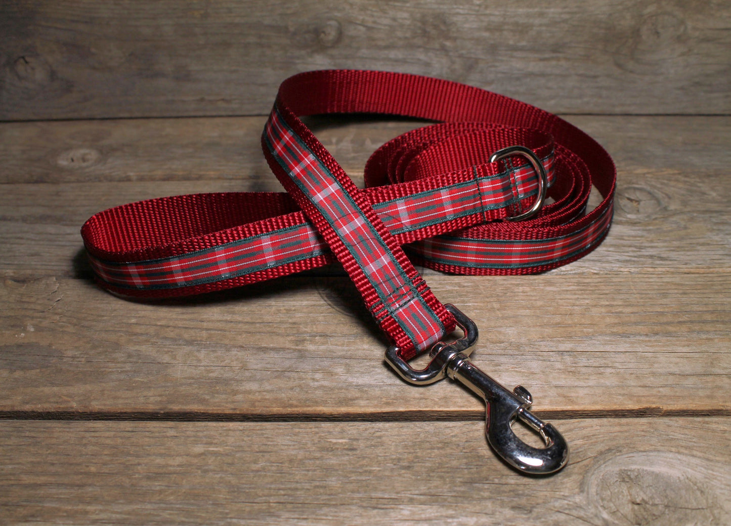 Tartan Dog Leash - MacFie clan Tartan