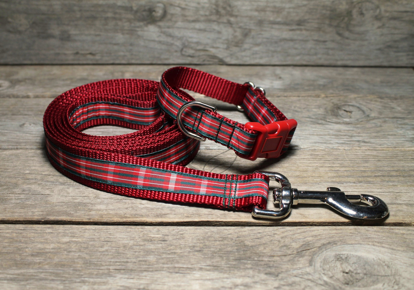 Tartan Dog Leash - MacFie clan Tartan