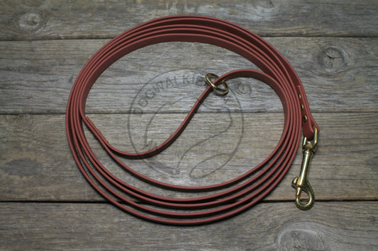 Milk Chocolate Brown Waterproof Tracking Recall Long Line