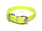 Neon Yellow Biothane Dog Collar - 3/4" (20mm) wide