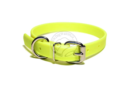 Medium Dog Collar in Genuine Biothane - 20mm (3/4") width - 40 colours