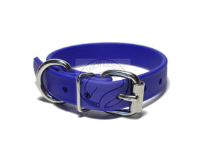 Royal Blue Biothane Dog Collar - 3/4" (20mm) wide