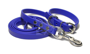 Royal Blue Biothane Dog Collar - 3/4" (20mm) wide