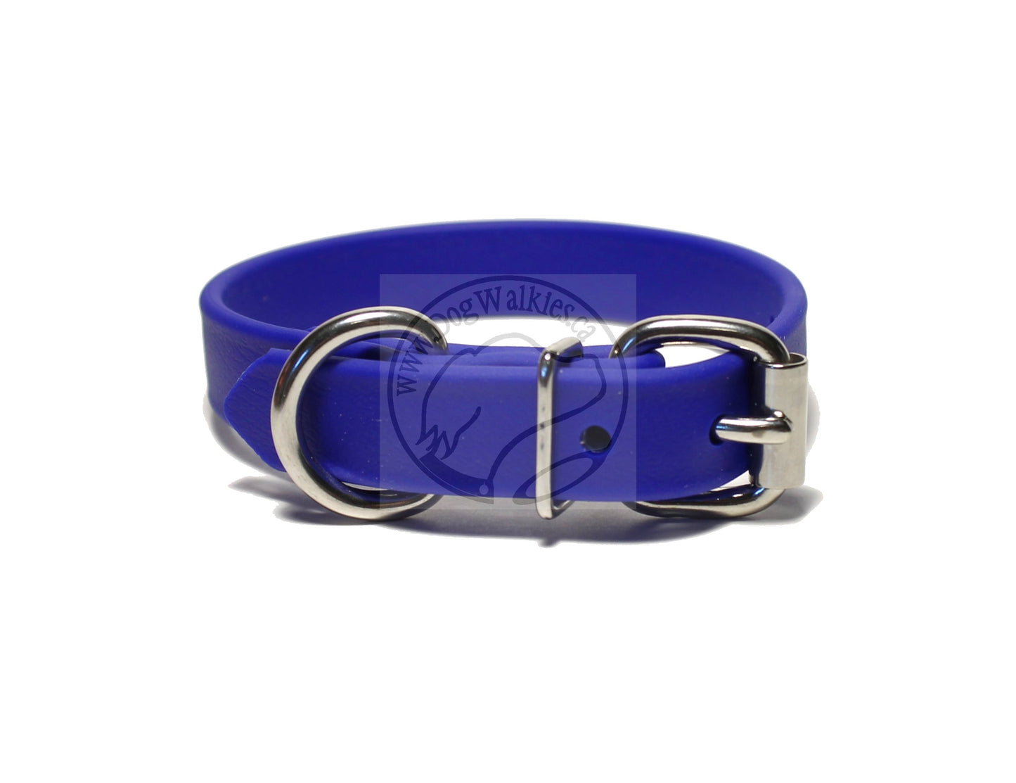 Medium Dog Collar in Genuine Biothane - 20mm (3/4") width - 40 colours