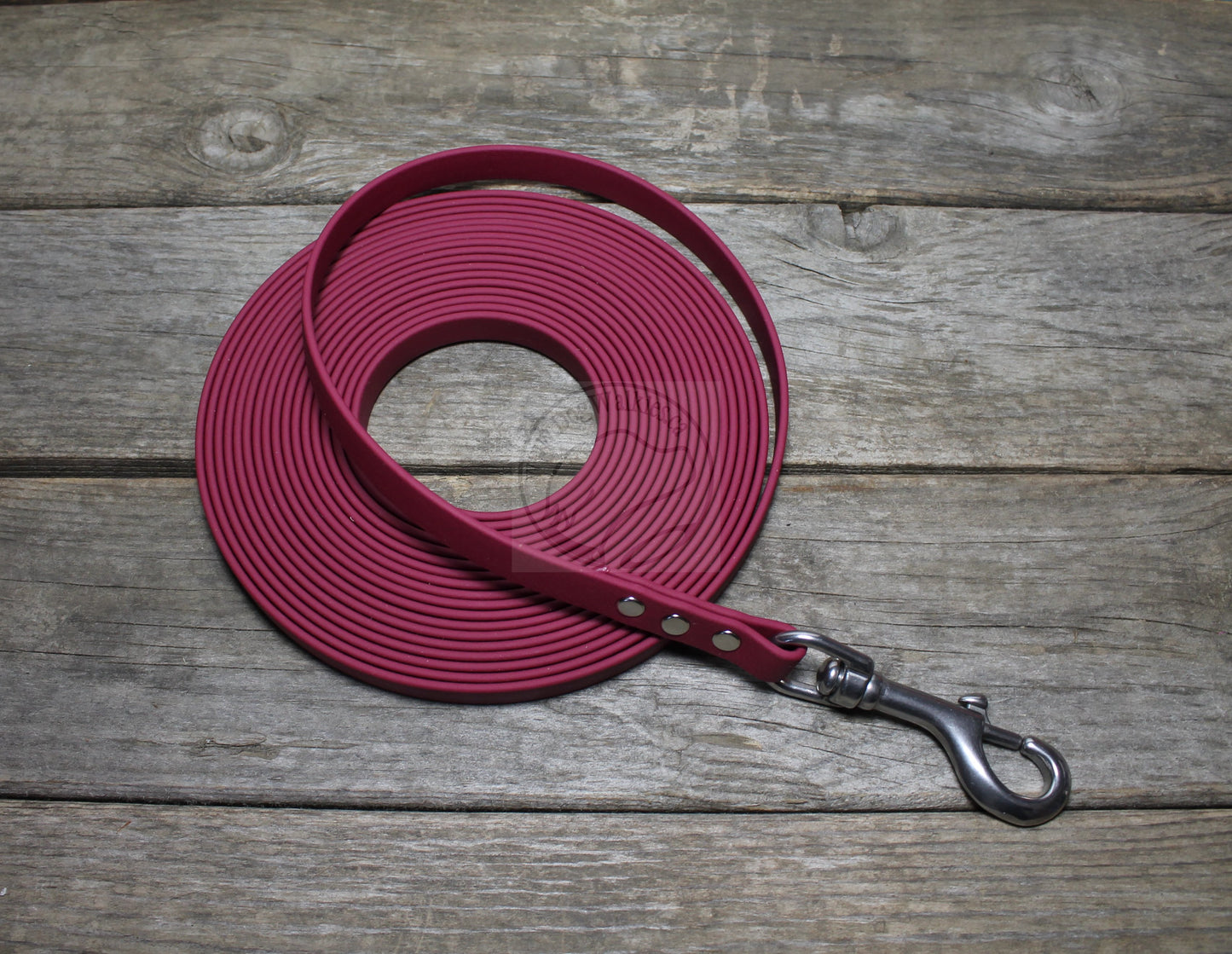Wine Merlot Waterproof Tracking Recall Long Line